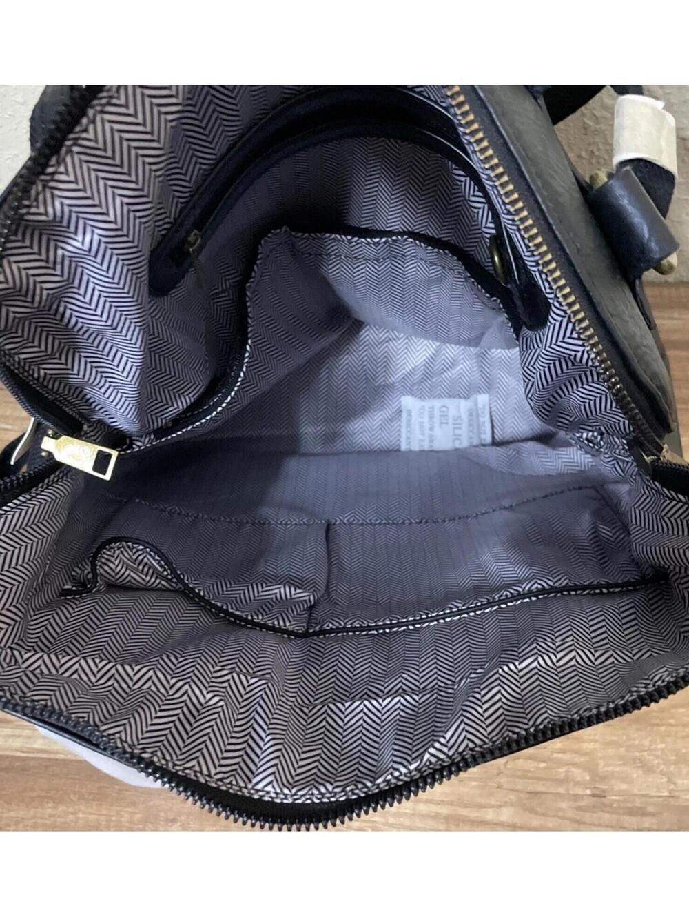 Vegan Leather Women’s Backpack Purse - Stylish Convertible Travel Bag NEW - Picture 6 of 15